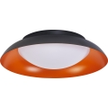 Osram - LED prigušivo stropno svjetlo ORBIS PLATE LED/35W/230V Ø 43 cm narančasta/crna