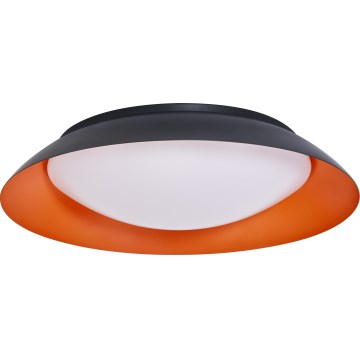 Osram - LED prigušivo stropno svjetlo ORBIS PLATE LED/45W/230V promjer 48 cm narančasto/crno