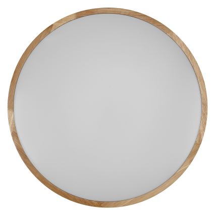 Osram - LED stropna svjetiljka s mogućnošću prigušivanja ORBIS WOODBURRY LED/24W/230V Ø 39 cm bež