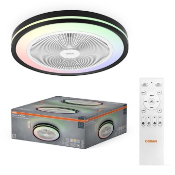 Osram - LED prigušivo stropno svjetlo s ventilatorom MURLAN LED/26W/230V 3000-6500K + daljinsko upravljanje