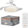 Osram - LED prigušivo stropno svjetlo s ventilatorom PONIENTE LED/36W/230V 3000/4000/6500K + daljinski upravljač