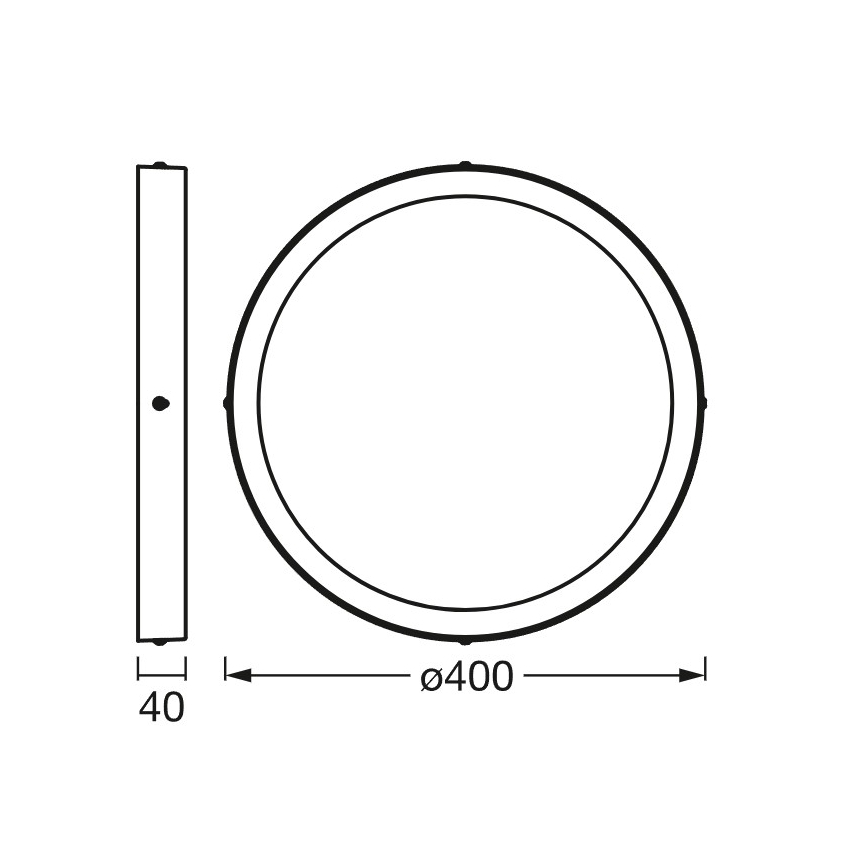 Osram - LED prigušivo stropno svjetlo SMART+ DOWNLIGHT LED/22 W/230 V Ø 40 cm 3000–6500 K Wi-Fi