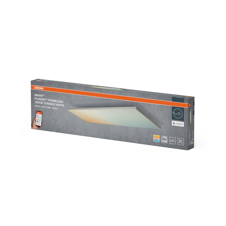 Osram - Prigušivo LED stropno svjetlo SMART+ FRAMELESS LED/40W/230V 3000-6500K Wi-Fi