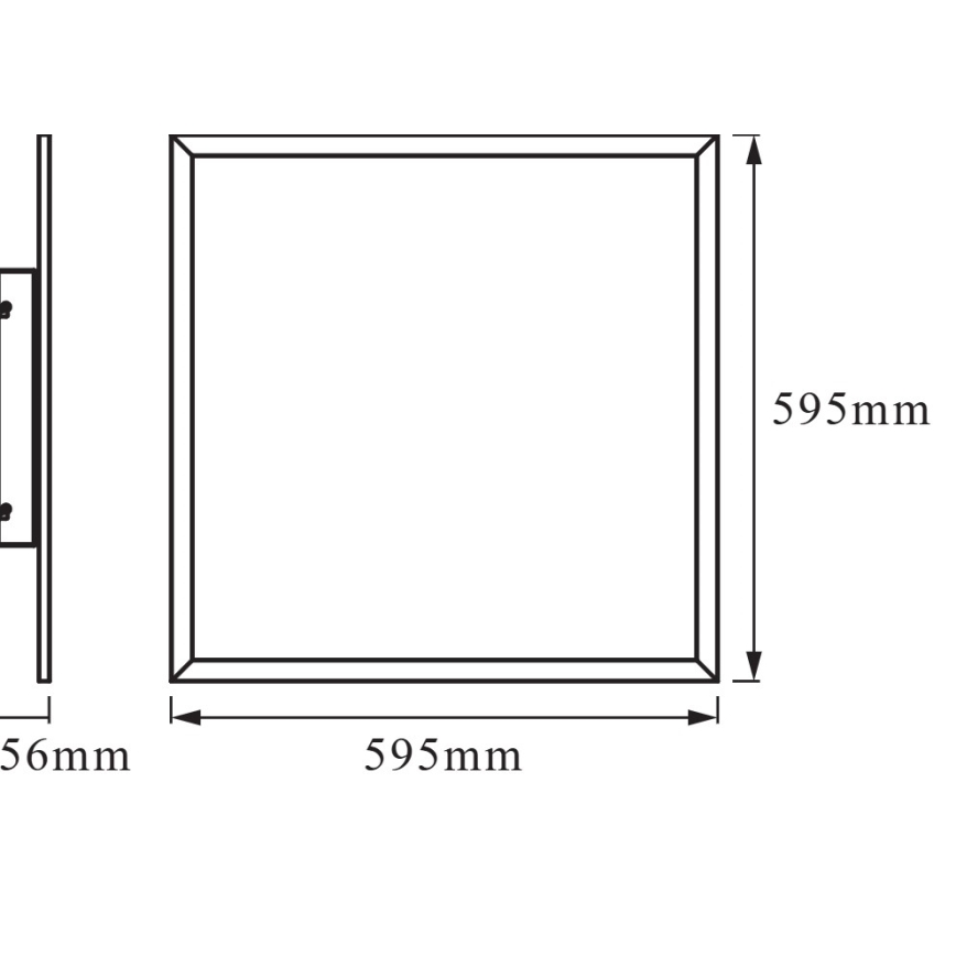 Osram - LED Prigušivo stropno svjetlo SMART+ PLANON LED/36W/230V 60x60 cm 3000-6500K Wi-Fi