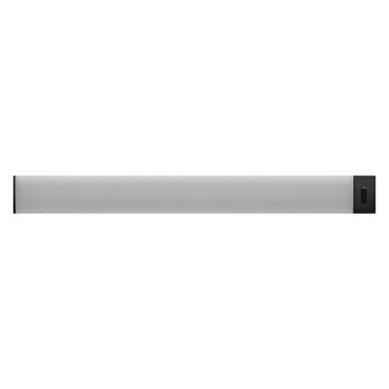 Osram - LED prigušiva svjetiljka za montažu ispod ormarića s detektorom pokreta LINEAR ANGLE LED/5W/230V 3000/4000/6500K 35 cm crna