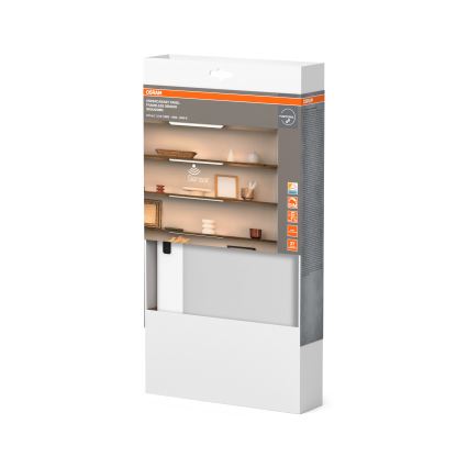 Osram - LED prigušivo svjetlo za ispod ormarića s senzorom pokreta UNDERCABINET LED/7,5W/230V 3000/4000/6500K 20x30 cm bijela