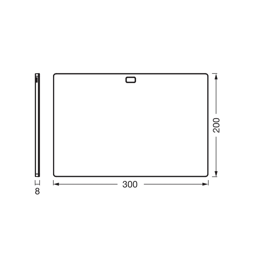Osram - LED prigušivo svjetlo za ispod ormarića s senzorom pokreta UNDERCABINET LED/7,5W/230V 3000/4000/6500K 20x30 cm bijela