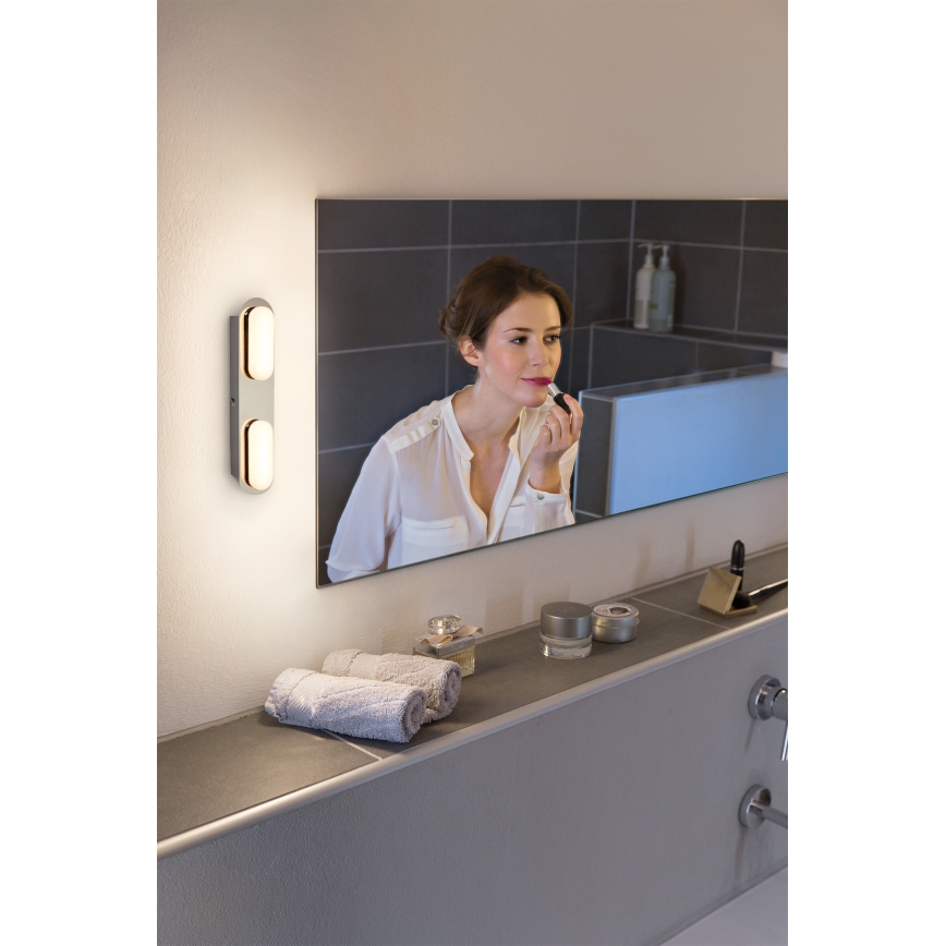 Osram - LED prigušivo zidno svjetlo za kupaonicu SMART+ DUPLO LED/15W/230V 3000-6500K IP44 Wi-Fi