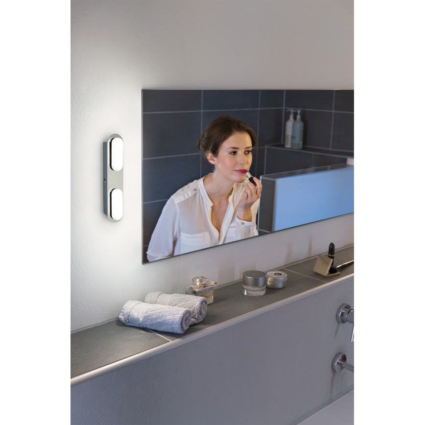 Osram - LED prigušivo zidno svjetlo za kupaonicu SMART+ DUPLO LED/15W/230V 3000-6500K IP44 Wi-Fi