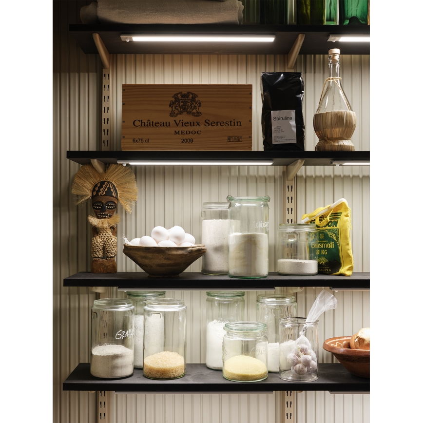 Osram - LED svjetlo za ispod kuhinjskih ormarića s senzorom pokreta i sumraka LINEAR LED/3,2W/3,7V 500 mAh 3000/4000/6500K 40 cm sivo