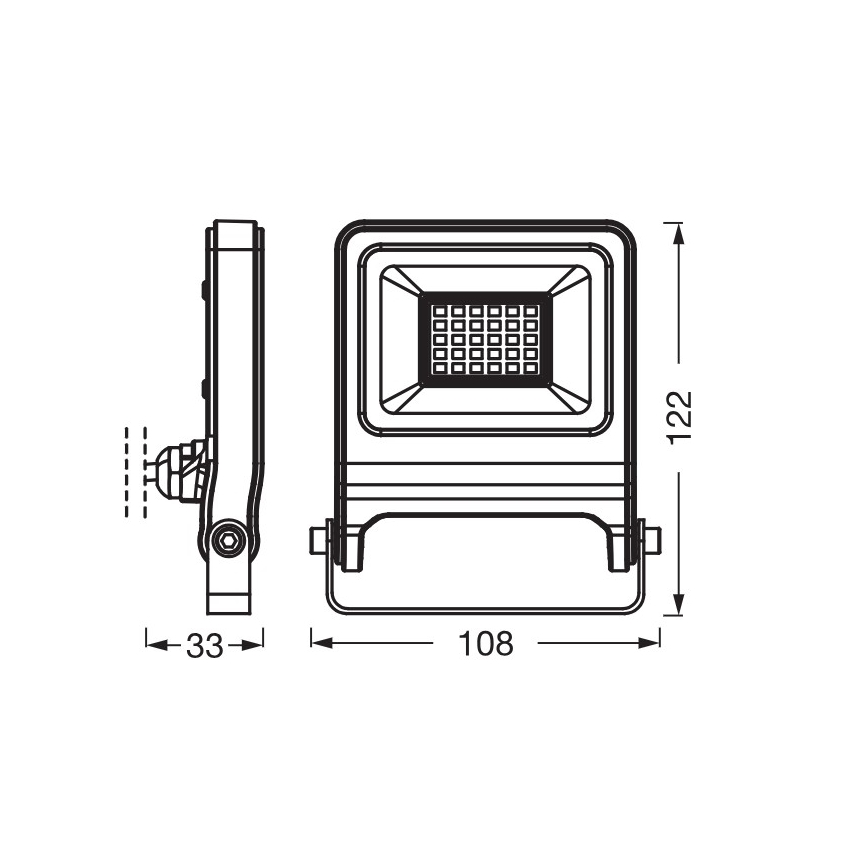 Osram - LED reflektor ENDURA LED/20W/230V 4000K IP65