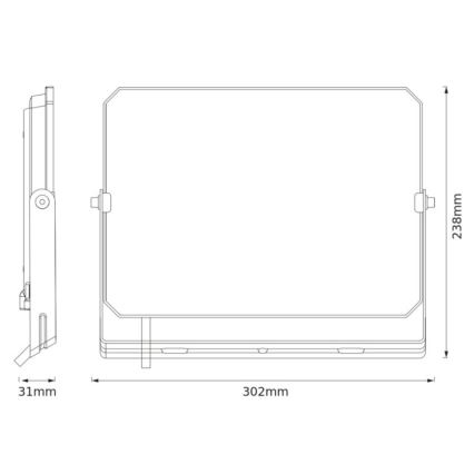 Osram - LED reflektor FLOODLIGHT 100 W, 230 V, 6500 K, IP65