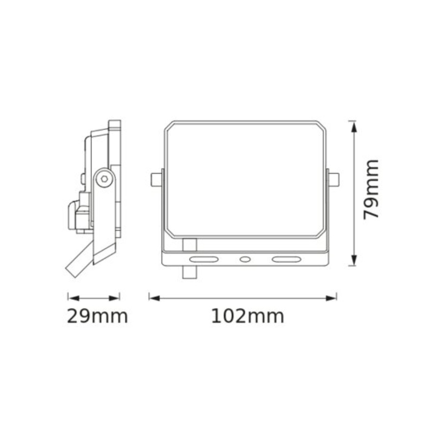Osram - LED reflektor FLOODLIGHT LED/10W/230V 4000K IP65