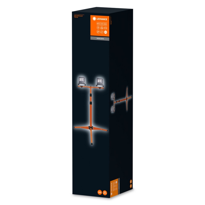 Osram - LED Reflektor na stalku TRIPOD 2xLED/20W/230V IP65