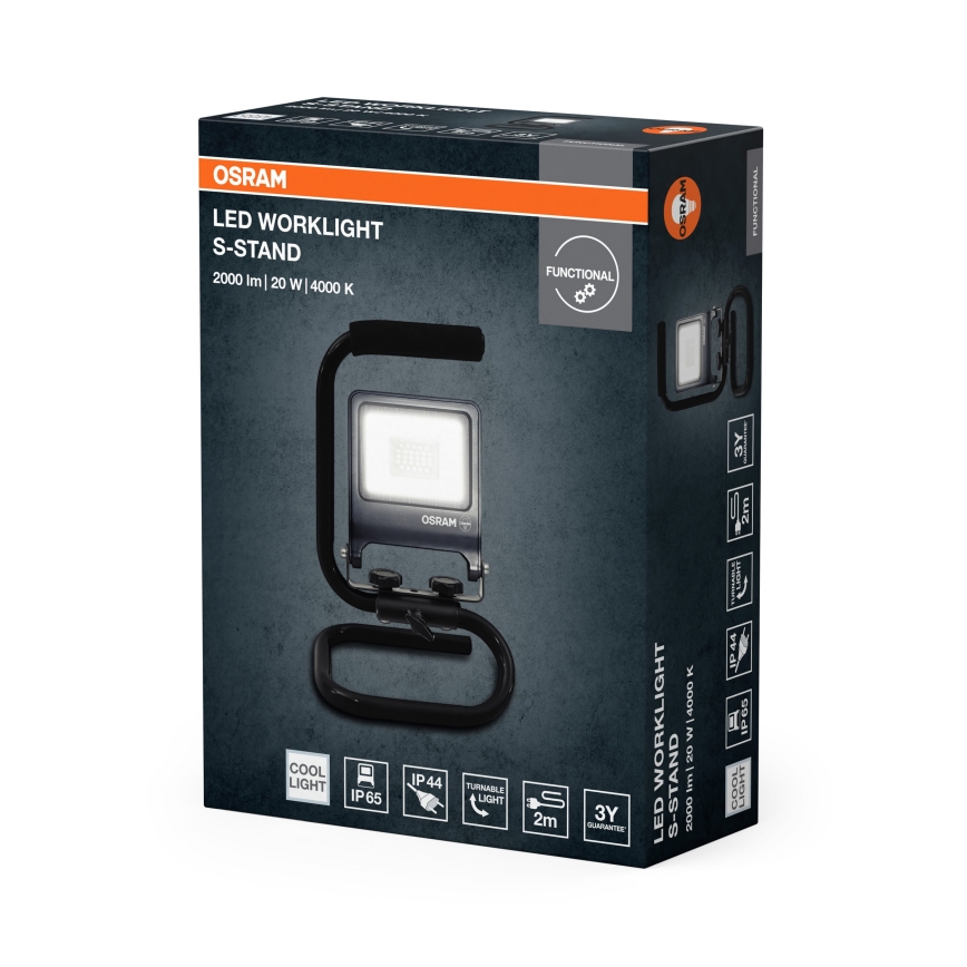 Osram - LED reflektor s držačem S-STAND LED/20W/230V 4000K IP65 antracit