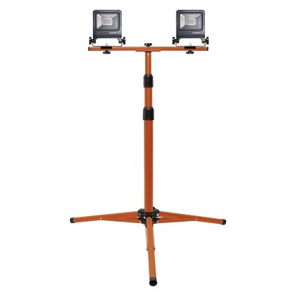 Osram - LED reflektor s držačem TRIPOD 2xLED/20W/230V 4000K IP65 narančasta/antracit