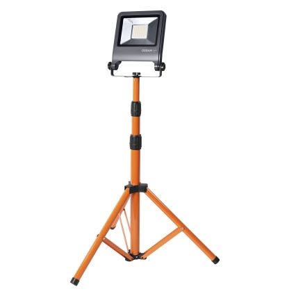 Osram - LED reflektor s postoljem TRIPOD, LED/50W/230V, 4000K, IP65, narančasta