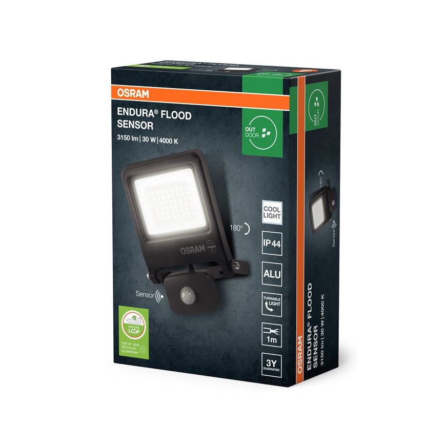 Osram - LED reflektor s senzorom ENDURA LED/30W/230V IP44