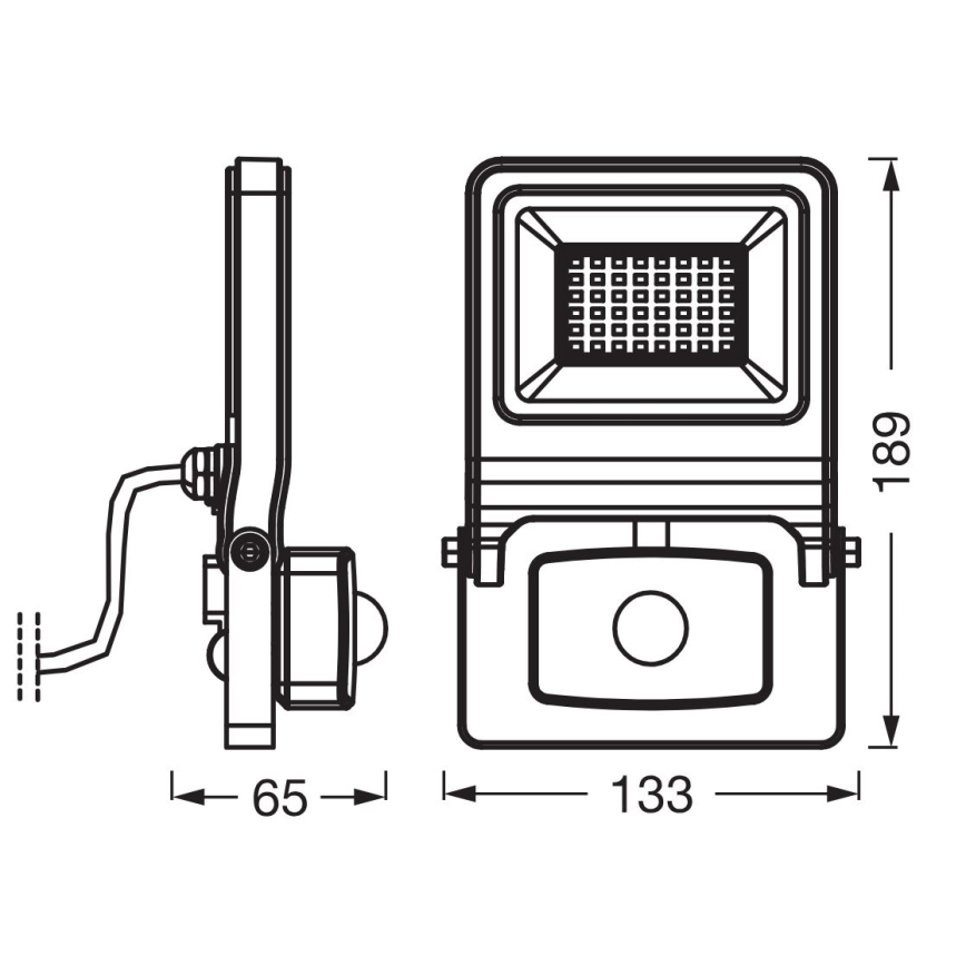 Osram - LED reflektor s senzorom ENDURA LED/30W/230V IP44