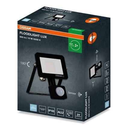 Osram - LED reflektor s senzorom FLOODLIGHT LED/10W/230V 6500K IP65