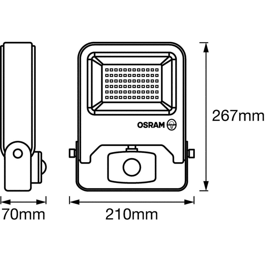 Osram - LED Reflektor sa senzorom ENDURA LED/50W/230V IP44