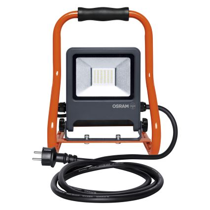 Osram - LED reflektor sa stalkom R-STAND LED/30W/230V 4000K P44 narančasta