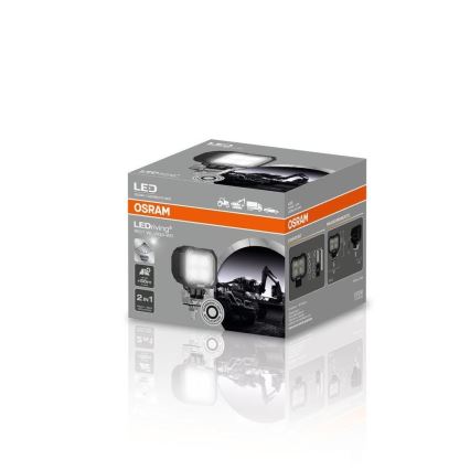 Osram - LED reflektor za automobil RECT WL VX80-WD LED/17W/12/24V IP69 6000K