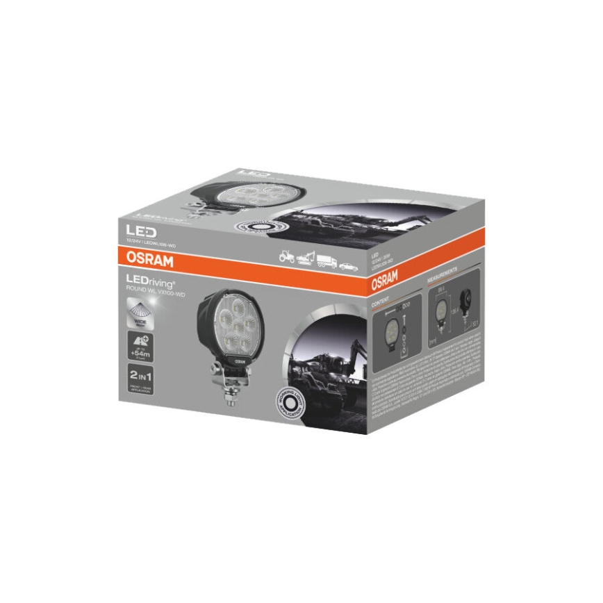 Osram - LED reflektor za automobil LEDRIVING WL VX100-WD LED/20W/12/24V IP69 6000K