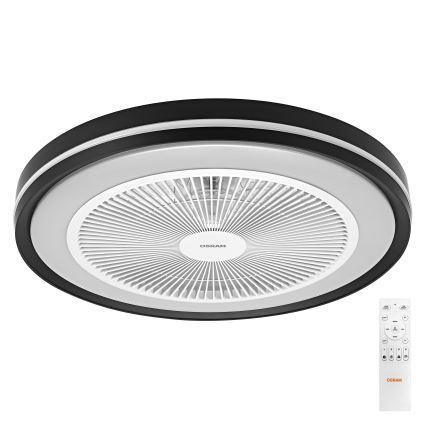 Osram - LED prigušivo stropno svjetlo s ventilatorom MURLAN LED/26W/230V 3000-6500K + daljinsko upravljanje