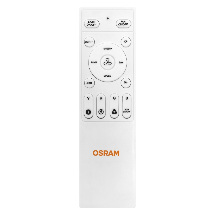 Osram - LED prigušivo stropno svjetlo s ventilatorom MURLAN LED/26W/230V 3000-6500K + daljinsko upravljanje