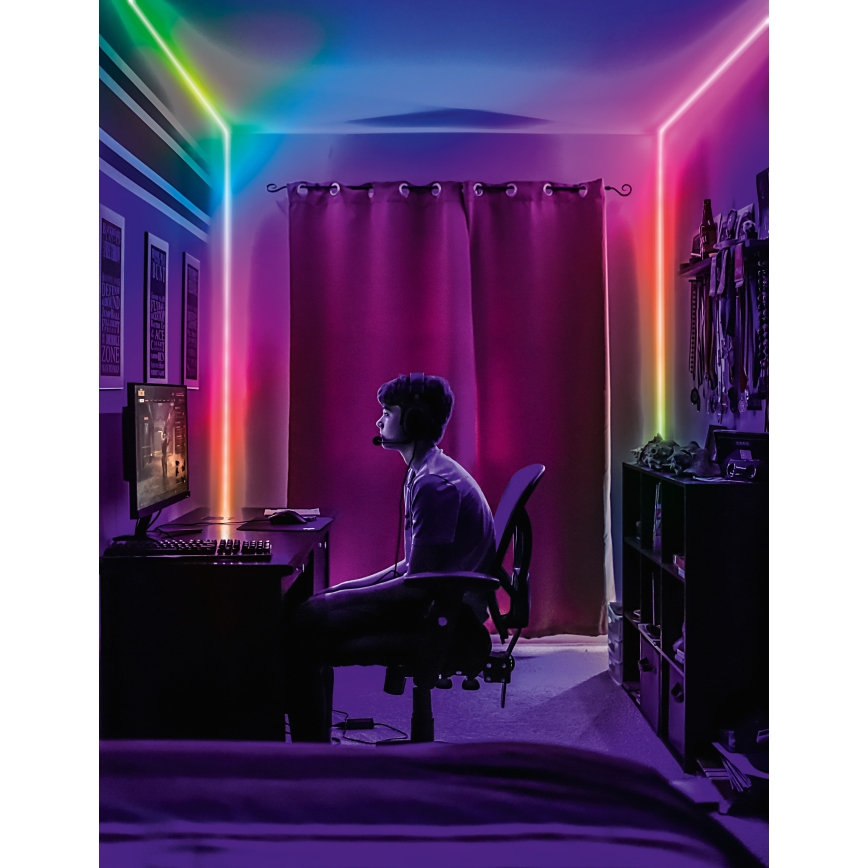 Osram - LED RGBW traka s prigušivanjem NEON FLEX 2m LED/4W/5V + daljinsko upravljanje