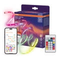 Osram - LED RGB prigušiva traka SMART+ MAGIC FLEX 5m LED/24W/230V Wi-Fi + daljinski upravljač