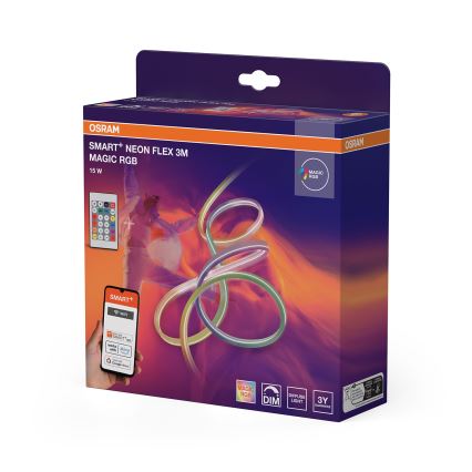 Osram - LED RGB vanjska traka SMART+ MAGIC 3 m s mogućnošću prigušivanja LED/15W/230V IP44 Wi-Fi + daljinski upravljač