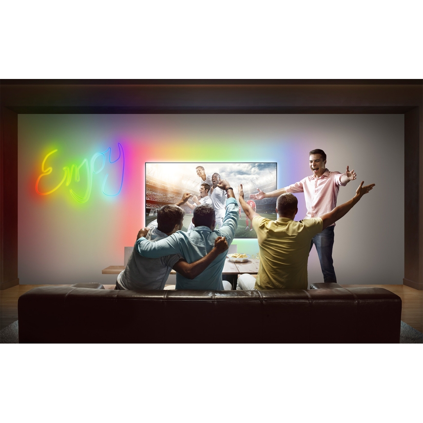 Osram - LED RGB prigušiva vanjska traka SMART+ MAGIC 5m LED/24W/230V IP44 Wi-Fi+ daljinski upravljač