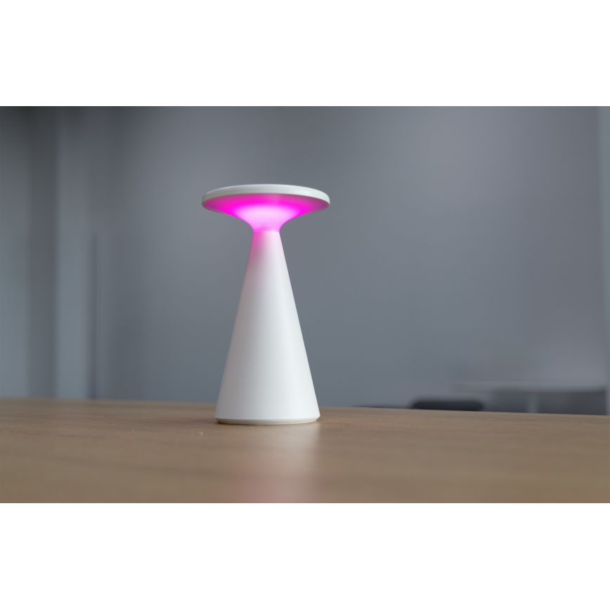 Osram - LED RGB prigušiva vanjska stolna lampa s dodirnim upravljanjem i punjiva SMART+ TWIST LED/1,35W/3,7V 1800 mAh IP44