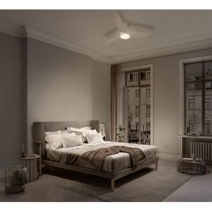 Osram - LED RGB stropni ventilator s prigušivanjem NORDES LED/18W/230V 3000-6500K + daljinski upravljač