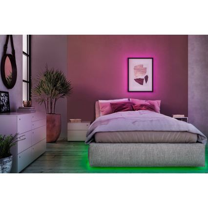 Osram - LED RGB traka s mogućnošću prigušivanja FLEX BATTERY 5m LED/5W/4xAA + daljinski upravljač