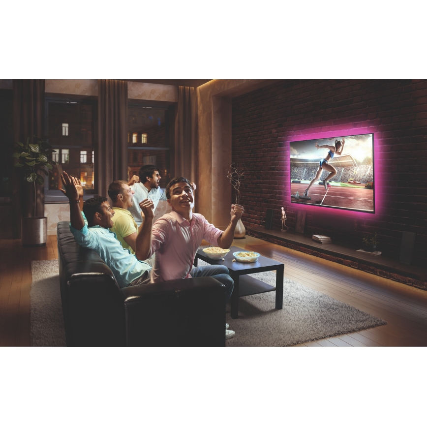Osram - LED RGB traka s mogućnošću prigušivanja FLEX TV MOOD 1,5m LED/4W/5V + daljinski upravljač