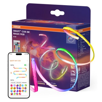 Osram - LED RGB traka s mogućnošću prigušivanja SMART+ MAGIC 3 m LED/22W/230V Wi-Fi + daljinski upravljač