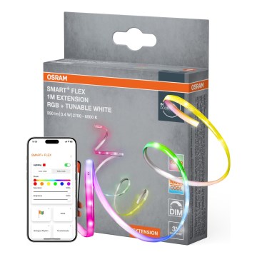 Osram - LED RGB+TW prigušiva SMART+ FLEX LED traka 1m LED/3,4W/230V 2700-6500K Wi-Fi