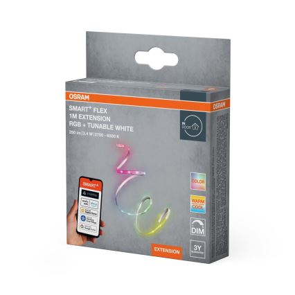Osram - LED RGB+TW prigušiva SMART+ FLEX LED traka 1m LED/3,4W/230V 2700-6500K Wi-Fi