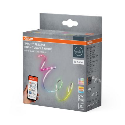 Osram - LED RGB+TW prigušiva traka SMART+ FLEX 2m LED/8,5W/230V 2700-6500K Wi-Fi