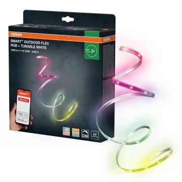 Osram - LED RGB+TW prigušiva vanjska traka SMART+ FLEX 5m LED/11W/230V 2000-6500K IP65