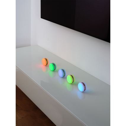 Osram - LED RGB zvučnik s mogućnošću prigušivanja SMART+ MACARON LED/1,75W/3,7V 450 mAh zeleni