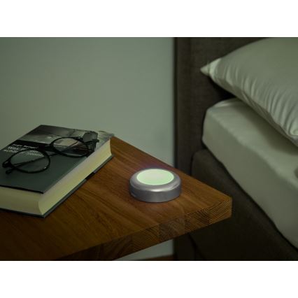 Osram - LED RGBW Dodirna prigušiva orijentacijska svjetiljka SMART+ DOT-IT LED/0,5W/3,7V 300 mAh