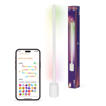 Osram - LED RGBW prigušiva podna lampa SMART+ FLOOR LED/8W/230V 2700-6500K Wi-Fi bijela + daljinski upravljač