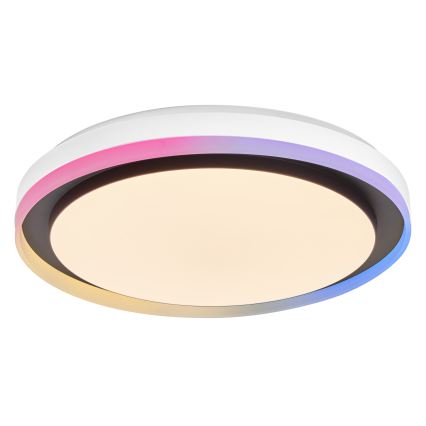 Osram - LED RGBW stropna svjetiljka s mogućnošću prigušivanja SMART+ MAGIC LED/38W/230V, Ø 49 cm, crna, 2700-6500K, Wi‑Fi