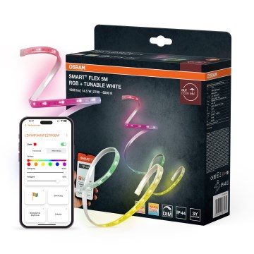 Osram - LED RGBW prigušiva vanjska LED traka SMART+ FLEX 5m LED/14,5W/230V 2700-6500K IP44 Wi-Fi
