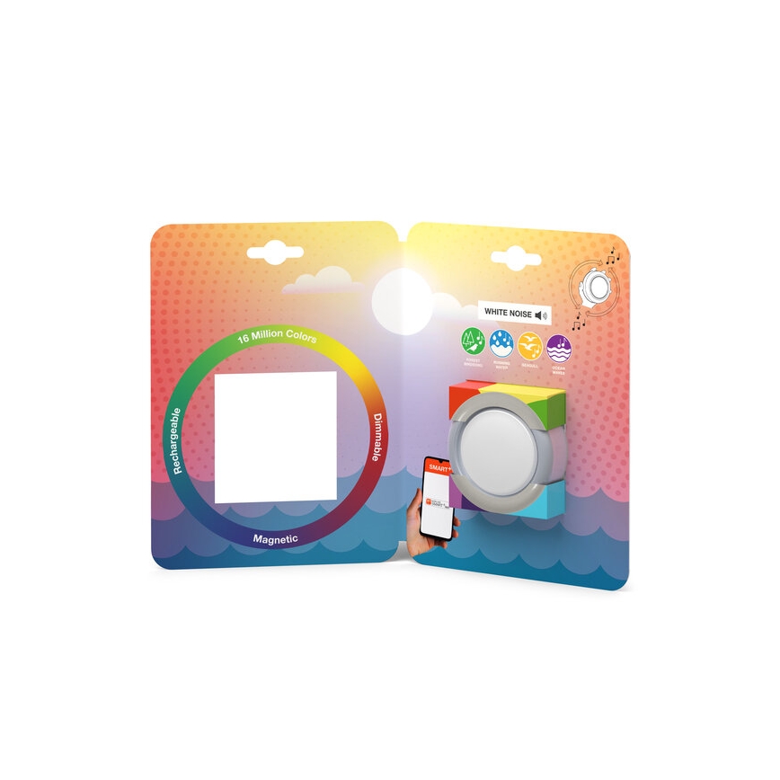 Osram - LED RGBW Prigušiva dodirna orijentacijska svjetiljka SMART+ DOT-IT LED/0,5W/3,7V 300 mAh