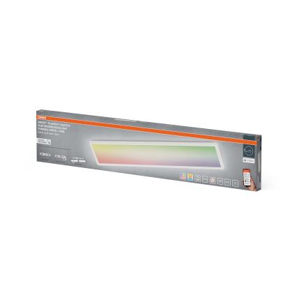 Osram - LED RGBW prigušivo stropno svjetlo SMART+ PLANON LED/40W/230V 2800-6500K 98x20 cm Wi-Fi IP54 bijela